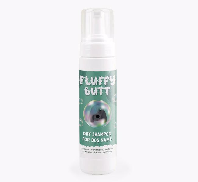Fluffy Butt: Personalised {breedFullName} Dry Wash Shampoo